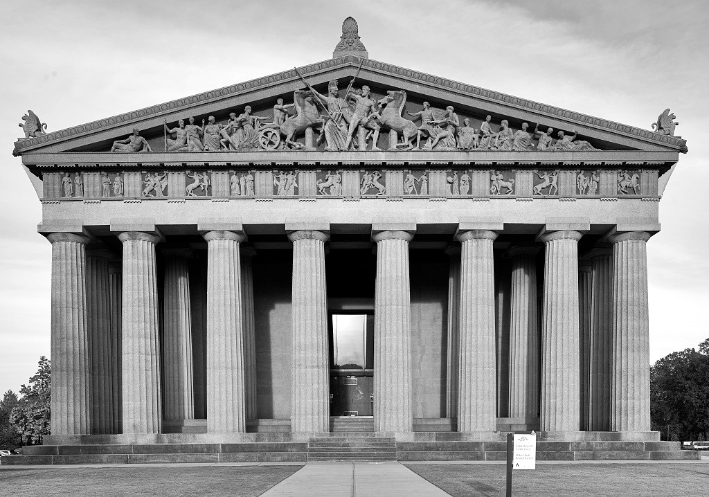 The Parthenon, Nashville, Centennial Park, today